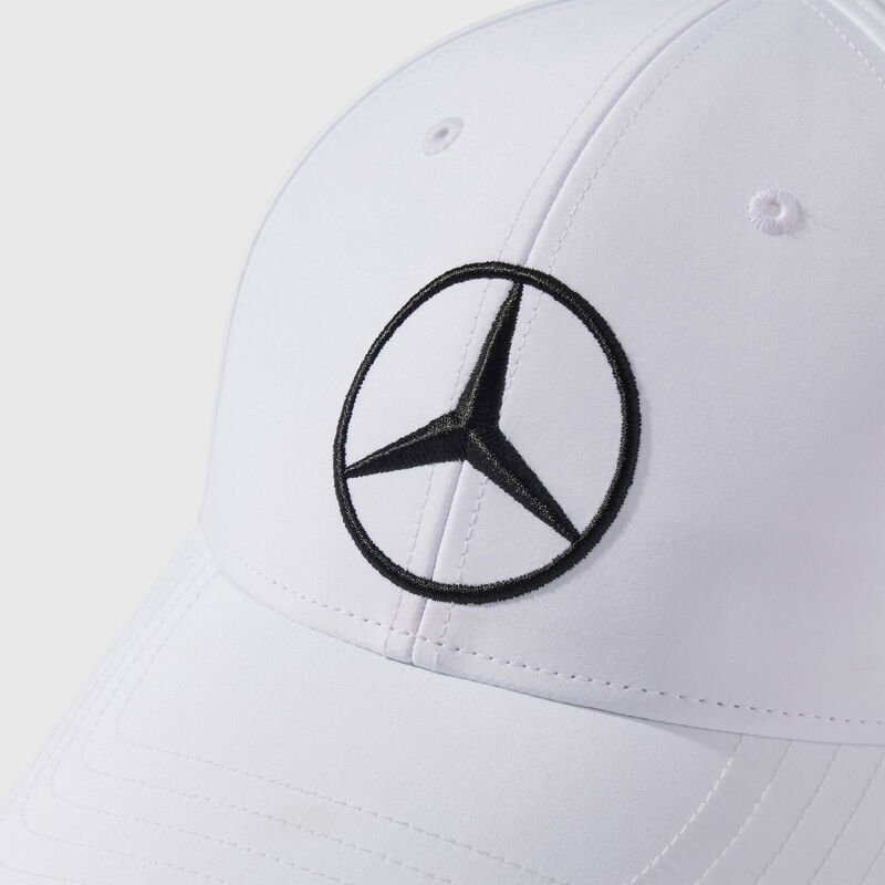 Mercedes AMG F1 Adidas Gorra 2025 Team Driver White - Imagen 3