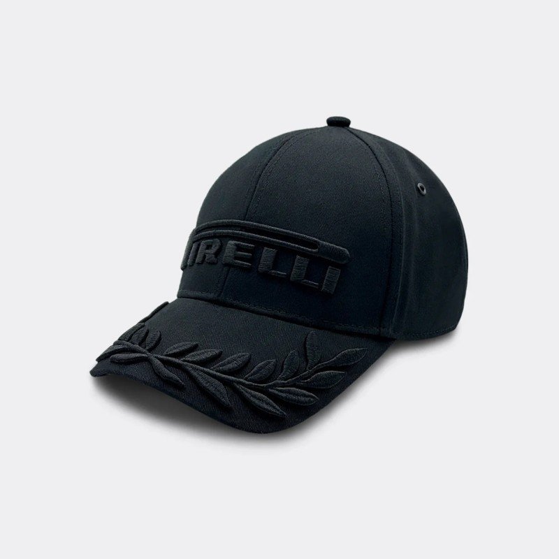 Gorra Edición Limitada Pirelli 2026 Negro Lights Out
