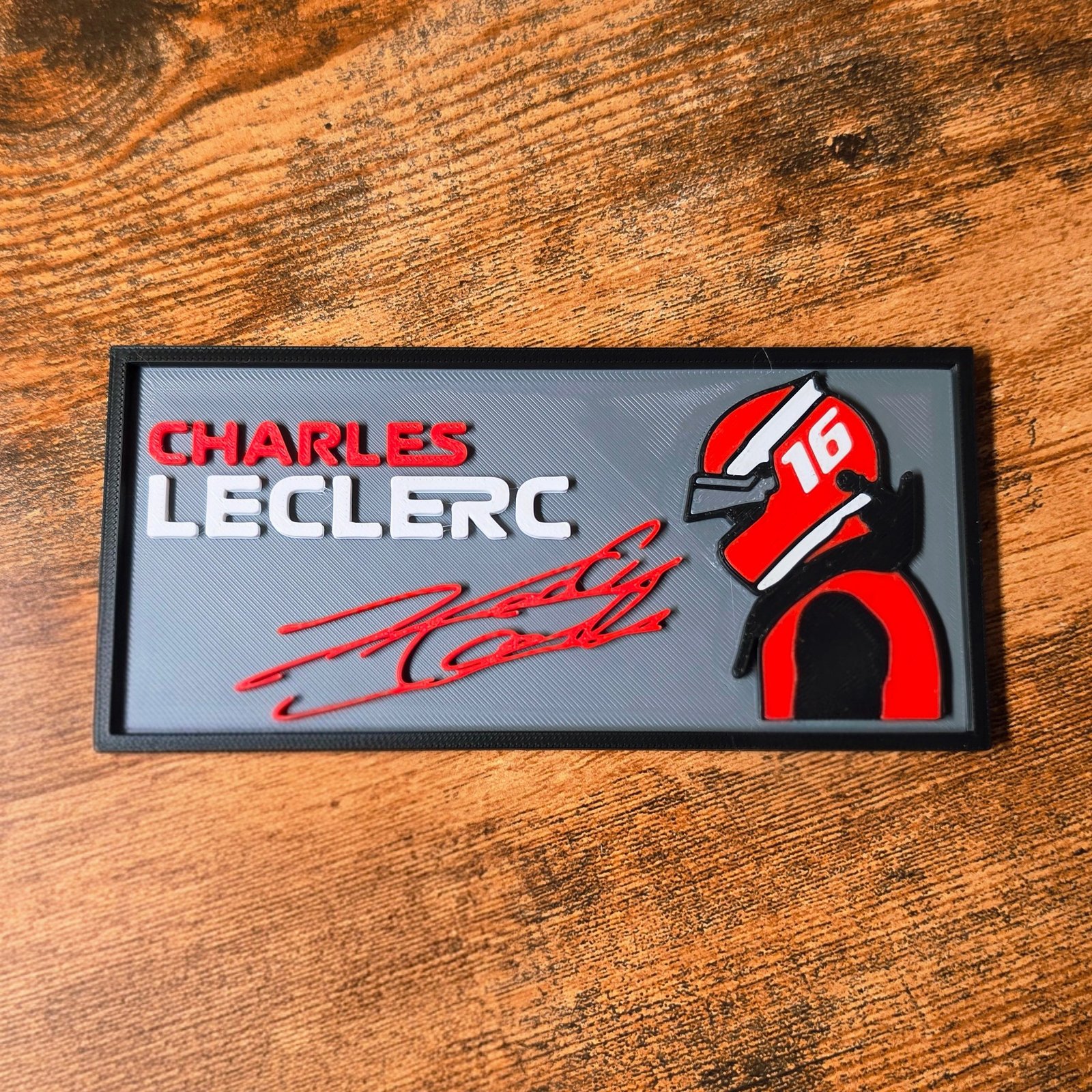 Gorra 2026 Gp de Mónaco de Charles Leclerc by puma + arte de pared (15*7) + 2 llaveros - Imagen 5