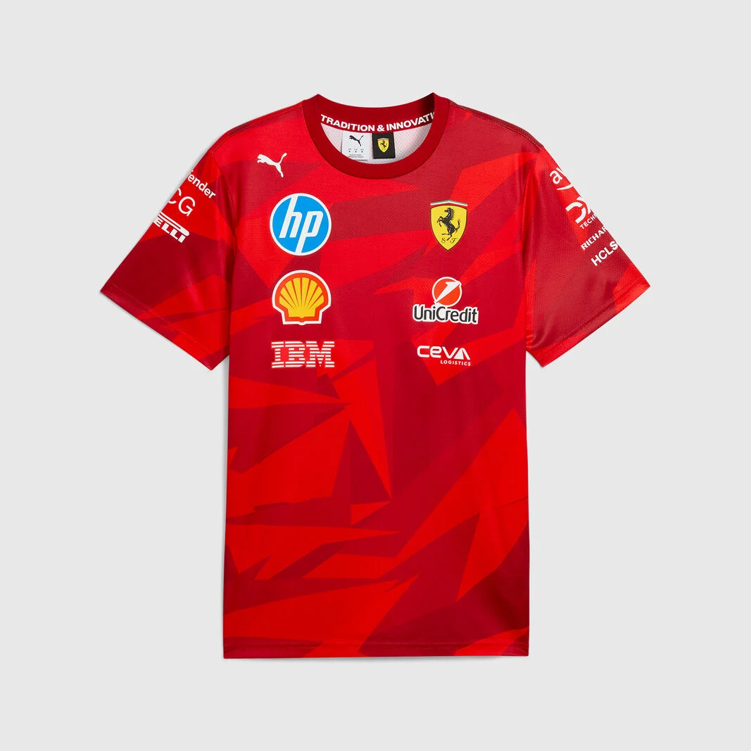 Scuderia Ferrari Camiseta Edición Especial Las Vegas GP 2025