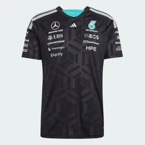 Mercedes - AMG Petronas Formula One 2026 Men's Team Jersey T-Shirt - White/Black