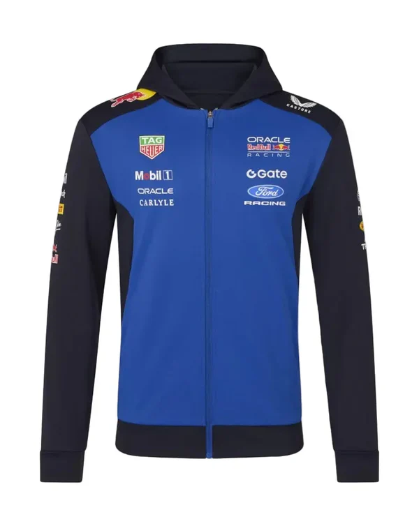 Sudadera con cremallera (HOODIE) Red Bull Racing F1 2026 azul marino